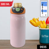 Stainless Steel Vacuum Tumbler Water Bottle (680ml)